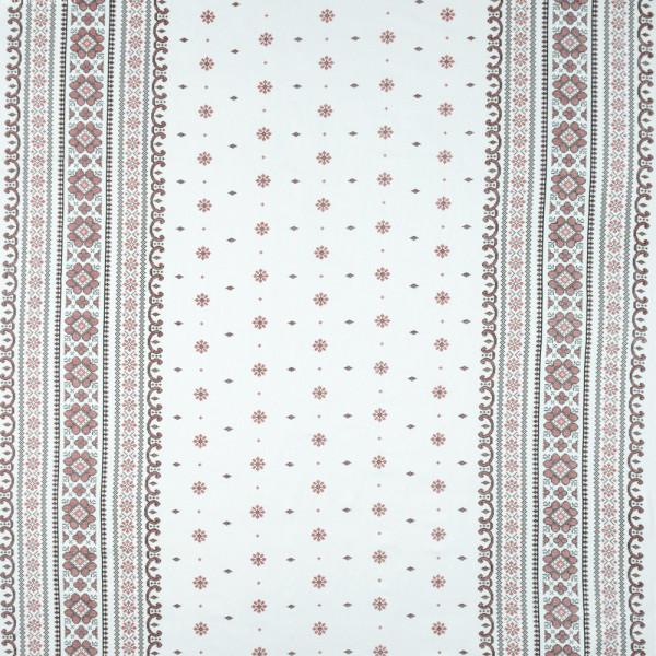 Ткань хлопок скатертный рогожка (белый) (арт. 18826) орнамент белый ✔ Цена от 100 грн → опт и розница