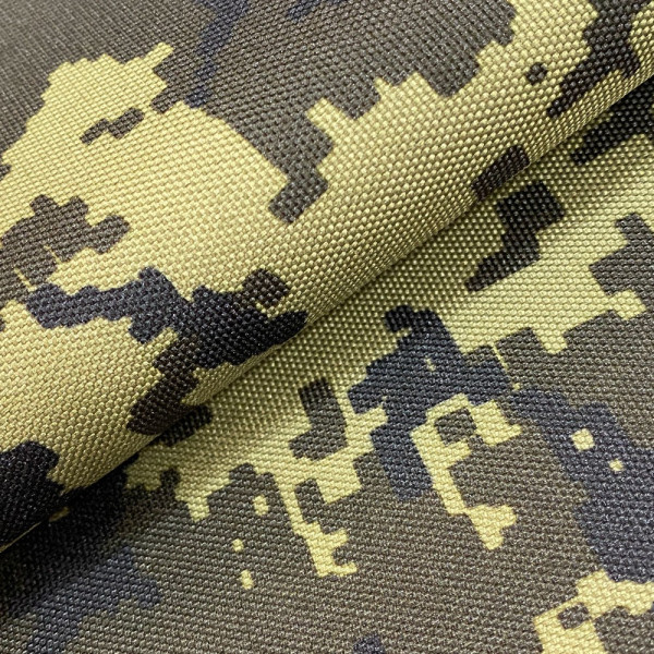 Оксфорд 600D PU піксель Прикордонник (210 GSM)