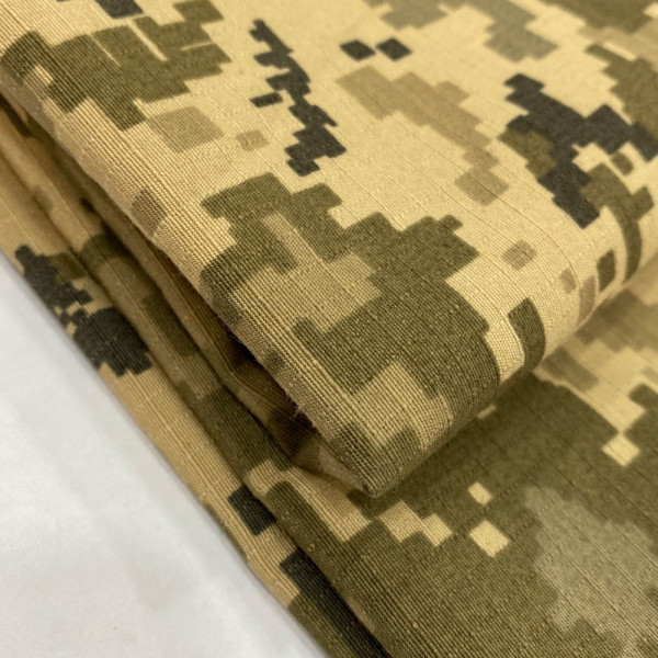 Тканина ріп-стоп камуфляж 20/80 український піксель (мм-14) (арт. 21757) камуфляж ріп-стоп хакі ✔ Ціна від 88 грн → опт та роздр