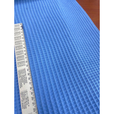 Вафельная ткань 300 GSM 180 см ширина (васильковый) 2