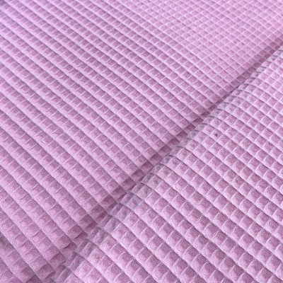 Вафельная ткань 300 GSM 180 см ширина (розовый)